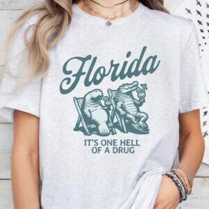 State of Florida T-Shirt, Unisex Graphic Tee, Swiftie Gift